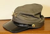 Grey Adjustable Confederate Cap