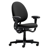 Black Fully Featured Steelcase Criterion Chair - Seat Height