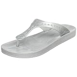 Foot Petals Silver Rose Flexyfeet, Small 5/6,Silver Rose,one size