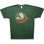 Janis Joplin ROSE Pigment Dyed Adult T-shirt, XL A&E Designs