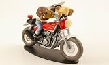 joe bar team honda CB 750 edouard bracame bike and figure 1.18ish scale hand painted modelIMAGE