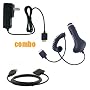 3 Piece Value Combo Accessory Bundle Kit: Car Charger + Travel Charger + USB Data Sync Cable for Sony Walkman NWZ - A716 A728 A729 A815 A816 A818 S615 S616 S618 MP3 Player Series