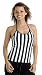 Women's Referee Halter for Sports Bars - Juniors sizes: Small [size 0-2], Med [size 2-4], Large [size 6-8], XL [size 10-12], XXL [size 14-16]