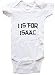 I IS FOR ISAAC / Hurry Up - Name-series - White or Blue Onesie / Baby T-shirt
