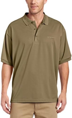 Columbia Men's Perfect Cast Polo Fishing Shirt (Sage, X-Large, Tall Inseam)