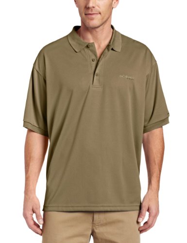 Columbia Men's Perfect Cast Polo Fishing Shirt (Sage, X-Large, Tall Inseam)