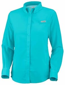 Columbia Sportswear Women's Plus-Size Tamiami II Long Sleeve Shirt, Geyser, 3X