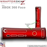 Colorburst Red Skin by WraptorSkinz TM fits Original XBOX 360 Factory Facep ....