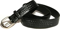 Tooled Leather Belt #204