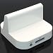 Sync Dock Station Power Charger Cradle Dock Stand Station For Apple iPad 16G 32G 64G(White)
