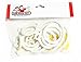 Game Room Guys White Ring Kit for Stern Chicago Coin Rawhide Pinball