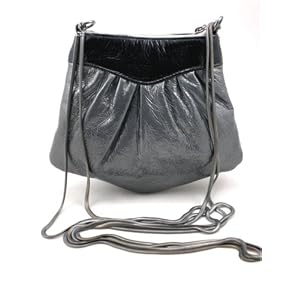 Minx Peekaboo Crossbody Mini Handbags Midnight Blue Patent