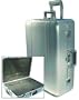 ZERO Halliburton ZR29 Silver 29 in. Upright in Satin Silver