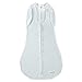 Woombie Convertible Nursery Swaddling Blanket - Swaddle Converts to Wearable Blanket for Babies Up to 9 Months - Vented (Mint O's, 20-25 lbs)