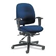 Granada Series Low Back Multi-Tilter Chair, Navy Blue Fabric (GLB32123NBKIM14)