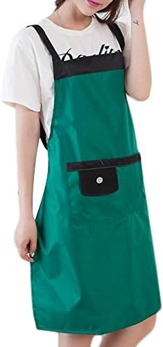 Eynorm Waterproof Adjustable Apron Bib Uniform With Pockets Salon Tool XY3268