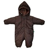 Estella Brown Baby Snowsuits