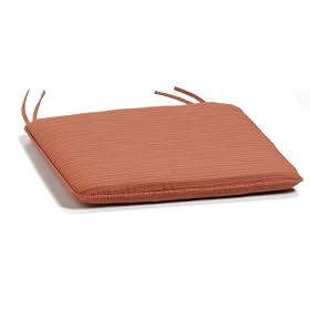 Sutton Arm Chair Cushion - Dupione Papaya