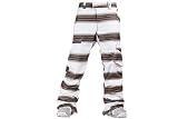 08-09モデル BURTON(バートン) スノーボード ウェア「TWC CSMC DELIGHT PNT」BRT WHT FADED STRP サイズL【30%OFF】