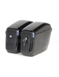 Home Improvement: MOTORCYCLE GA HARD LOCKING SADDLEBAGS SADDLE BAGS FOR HARLEY YAMAHA SUZUKI HONDA KAWASAKI - RIDEBIKEGEAR