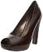 HK by Heidi Klum Women's Maria-HK Peep-toe Pump,Chocolate,8 M US (38 M EU) HK by Heidi Klum Women's Maria-HK Peep-toe Pump,Chocolate,8 M US (38 M EU)