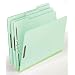 Pendaflex Pressboard Folder With Fasteners, 0.33 Cut, Letter, Light Green, 25 Box (17178)