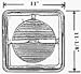 Kitchen & Housewares : United States Hdwe. V-020B Kitchen Grill