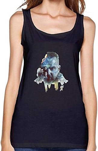 FUSHUO90WTT Women's Criminal New Movies top Size L Black