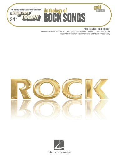 Anthology of Rock Songs - Gold Edition Songbook: E-Z Play Today #341