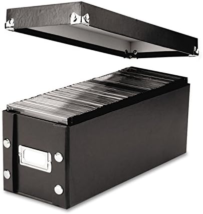 IdeaStream Snap-N-Store SNS01521 Storage Box - Internal Dimensions: 5.12" Width x 13.25" Depth x 5.12" Height - 165 x Diskette - Heavy Duty - External Dimensions: 5.3" Width x 14" Depth x 5.8" Height - Fiberboard - Black - Disc/Diskette Storage - 1 Each