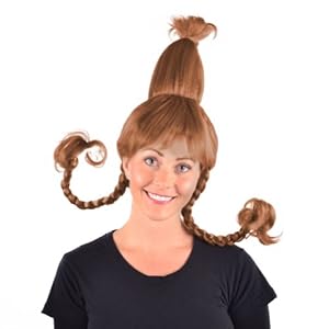 My Costume Wigs Women's Cindy Lou Who (Light Brown) One Size fits all