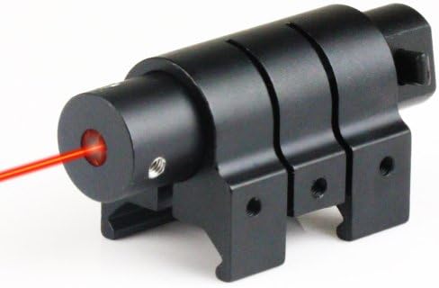 VERY100 Tactical Red Laser Dot Sight with W/ Picatinny Mount 20mm
