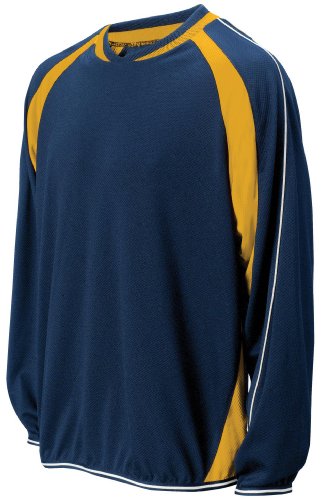 Mizuno Men's 2 Color Mesh Long Sleeve Batting Jersey