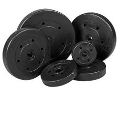 2x10 2x5 KG Hantelscheibenset Kunststoff