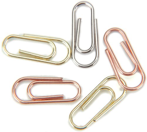 Creative Impressions Mini Metal Paper Clips 25/Package, 
