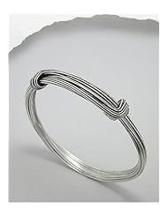 Bangle Bracelet In Sterling Silver