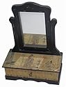 Good Better Outstanding Cool Gift Ideas for Her - 19" Ming Ladies Table Top Vanity Jewelry Box Chest