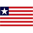 Liberia Flag 3ft x 5ft Polyester