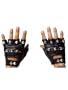 Vexcon Studded Fingerless Gloves XS