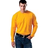 ZYNC Z881P Heavy Weight Cotton Long Sleeve T Shirt 6.0 oz with Pocket (15 Colors)