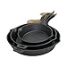Read Old Mountain Pre Seasoned 10100 3 Piece Skillet Set, 6.5 Inch, 8 Inch, 10.5 Inch Details Old Mountain Pre Seasoned 10100 3 Piece Skillet Set, 6.5 Inch, 8 Inch, 10.5 Inch