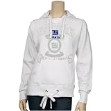 New York Giants Ladies White Club Seat Hoody Sweatshirt