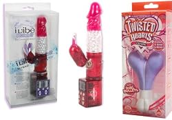 Doc Johnson i-Vibe Rabbit Strawberry Multi-Speed Waterproof Multi Function Adult Sex Toy Kit