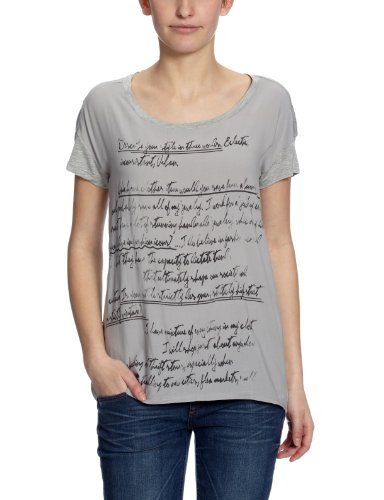 ONLY Damen T-Shirt, 15066752, Gr. 40, Grau (LIGHT GREY MELANCE) Preisvergleich