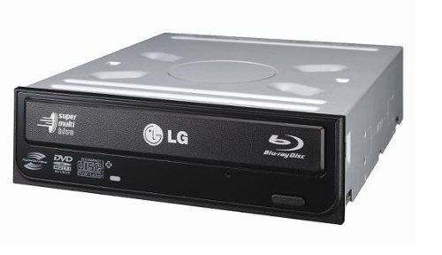 LG Electronics CH08LS10K LightScribe SATA Blu-ray Combo Drive, Bulk (Black)
