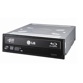 LG Electronics CH08LS10 LightScribe SATA Blu-ray Combo Drive, Retail (Black)