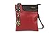New Chala Crossbody SWING Bag Vegan Leather (Cat, Turtle, Owl, Dragonfly) Group (Burgundy- Paw)