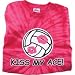 Apparel : Tandem Kiss My Ace Tie Dye Volleyball Tee