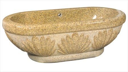 Allstone Tofa-74-F Bath, Mojave Gold Polished