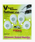 Victor® Mini PestChaser® Ultrasonic Rodent Repellent 4-Pack